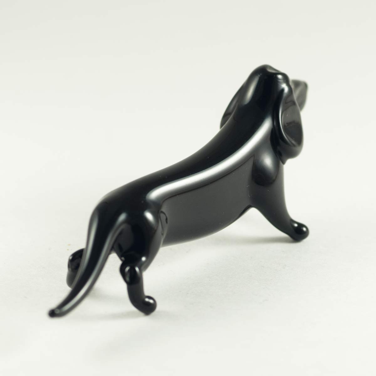 Glass Dachshund in Glass Figurines Dogs category