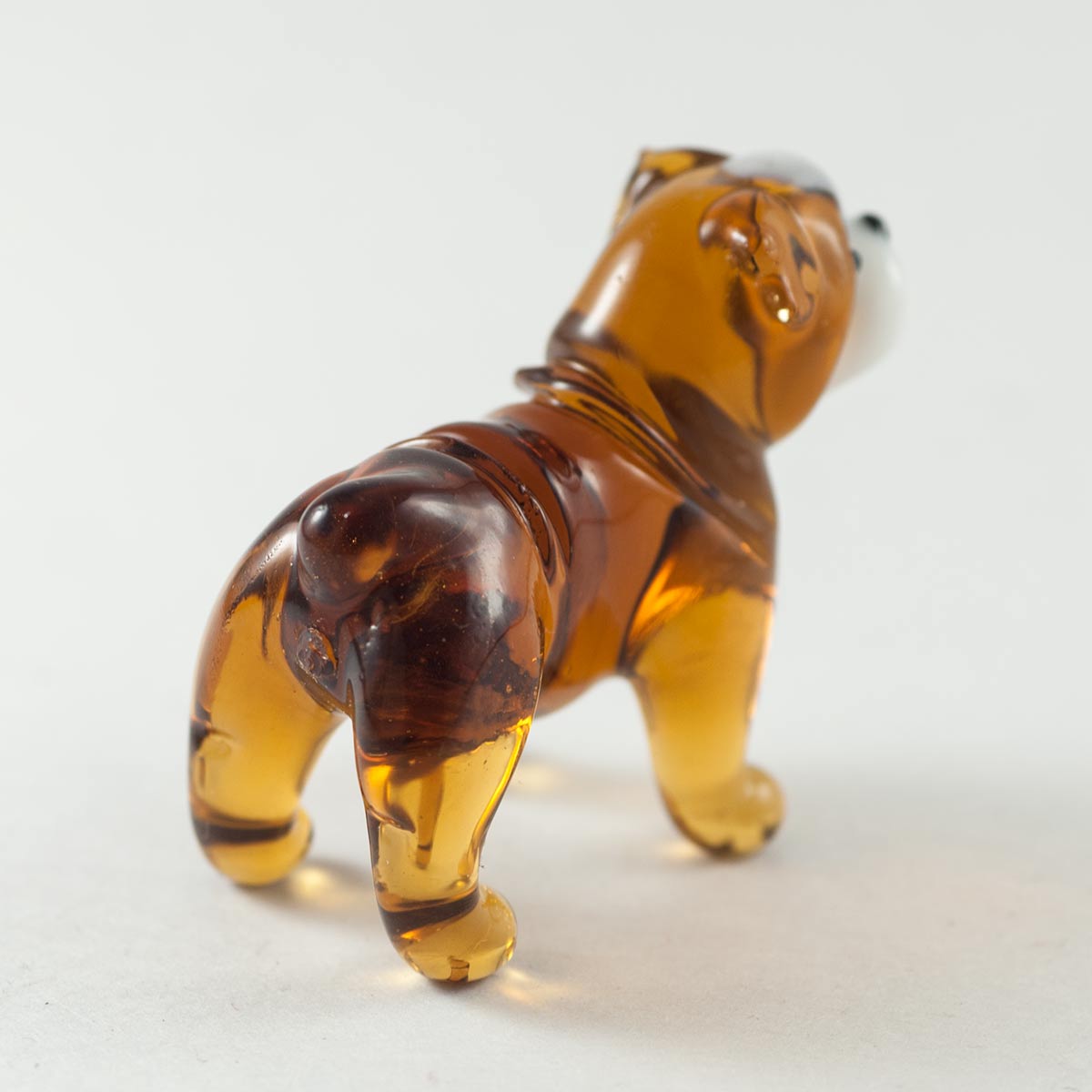 Bulldog Glass Figure in Glass Figurines Dogs category