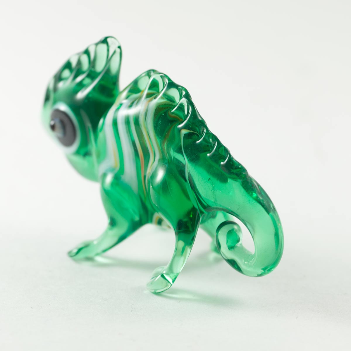 Chameleon in Glass Figurines Reptiles category