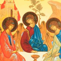 Russian Icon Trinity
