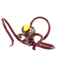 Glass Octopus Red in Glass Figurines Sea Life Creatures category