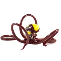 Glass Octopus Red in Glass Figurines Sea Life Creatures category