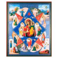 Icon Theotokos The Burning Bush in  Russian Icons category