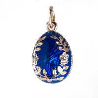 Pendant Garland with Daisy in Faberge Jewelry Pendants category