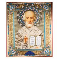 Russian Icon Saint Nicholas of Myra in  Russian Icons category