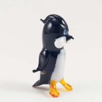 Penguin Figurine in Glass Figurines Birds category