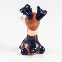 Glass Funny Doggy in Glass Figurines Dogs category