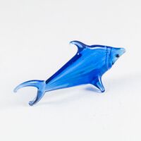 Shark Glass Miniature in Glass Figurines Miniature Figurines category