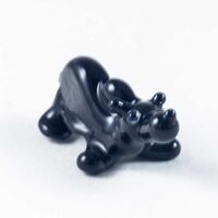 Glass Bear Miniature in Glass Figurines Miniature Figurines category