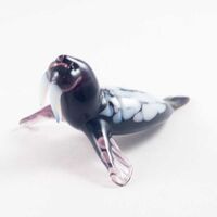 Glass Walrus Figure in Glass Figurines Wild  Animals category