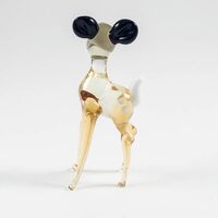 Glass Small Deer Figurine in Glass Figurines Wild  Animals category
