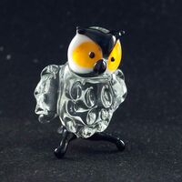 Glass Owl in Glass Figurines Birds category
