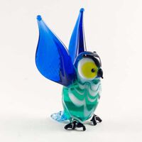 Glass Owl Figurine in Glass Figurines Birds category