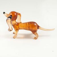 Dachshund Figure in Glass Figurines Dogs category