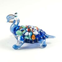 Blue Turtle Figurine in Glass Figurines Reptiles category