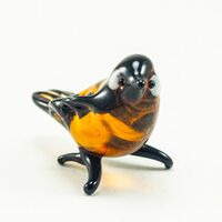 Glass Sparrow Figurine in Glass Figurines Birds category