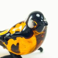 Glass Sparrow Figurine in Glass Figurines Birds category