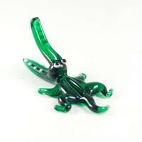 Green Crocodile Glass Figure in Glass Figurines Reptiles category
