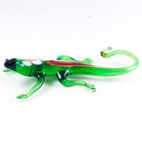 Glass Lizard Figurine in Glass Figurines Reptiles category