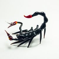 Scorpion Figurine in Glass Figurines Insects category