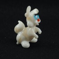 Little Glass White Bunny in Glass Figurines Wild  Animals category