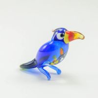 Glass Toucan in Glass Figurines Birds category