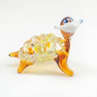 Glass Beige Turtle in Glass Figurines Reptiles category