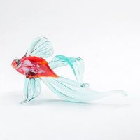Blown Glass Fish Telescope in Glass Figurines Sea Life Creatures category