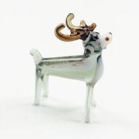 Deer Glass Mini in Glass Figurines Miniature Figurines category