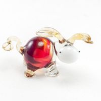 Glass Brown Donkey in Glass Figurines Wild  Animals category