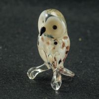 Glass Polar Owl in Glass Figurines Birds category
