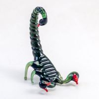 Glass Scorpion in Glass Figurines Insects category