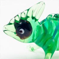 Chameleon in Glass Figurines Reptiles category
