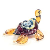 Jolly Turtle in Glass Figurines Reptiles category