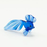 Glass Small Fish in Glass Figurines Miniature Figurines category