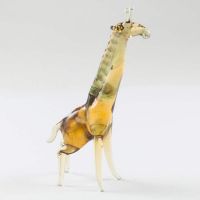 Glass Giraffe Figure in Glass Figurines Wild  Animals category