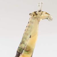 Glass Giraffe Figure in Glass Figurines Wild  Animals category