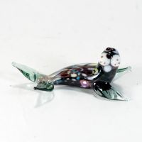 Glass Walrus Figurine in Glass Figurines Wild  Animals category