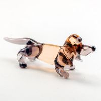Glass Spaniel Statue in Glass Figurines Dogs category