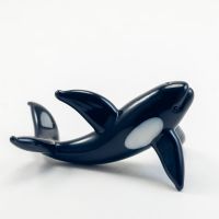 Orca Killer Whale Glass Figurine in Glass Figurines Sea Life Creatures category