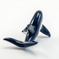 Orca Killer Whale Glass Figurine in Glass Figurines Sea Life Creatures category