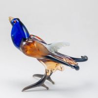 Black Grouse Glass Figure in Glass Figurines Birds category