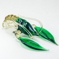Glass Crayfish Figurine in Glass Figurines Sea Life Creatures category