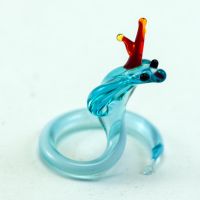 Cobra Glass Mini Figurine in Glass Figurines Miniature Figurines category