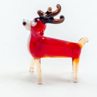 Deer Glass Mini Figurine in Glass Figurines Miniature Figurines category