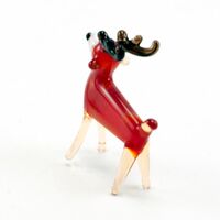 Deer Glass Mini Figurine in Glass Figurines Miniature Figurines category