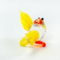 Canary Mini Figurine in Glass Figurines Miniature Figurines category
