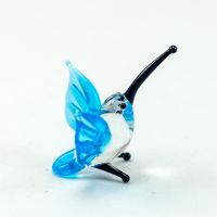 Hummingbird Mini Bird in Glass Figurines Miniature Figurines category