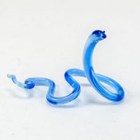 Glass Snake Mini Figurine in Glass Figurines Miniature Figurines category