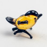 Sparrow Glass Miniature in Glass Figurines Miniature Figurines category